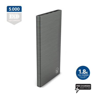 bonelk powerbank 5000mah (gunmetal)